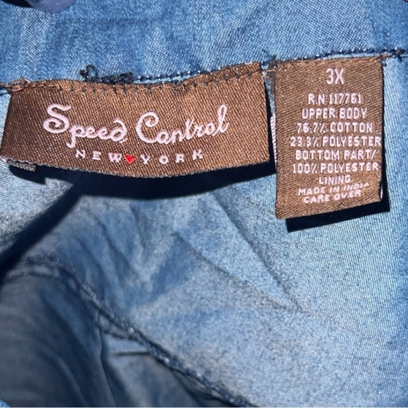 Speed Control- Denim Maxi Dresses for Women - Picture 8 of 8